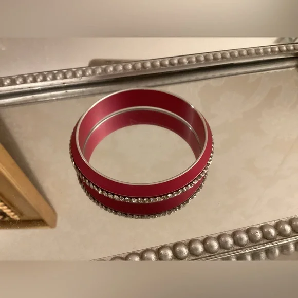 HOST PICK Pink Rhinestone Bangle Bracelet - Picture 2 of 6